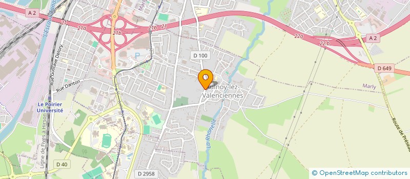 localisation de l'entreprise MONSIEUR BRUNO COLLET à VALENCIENNES