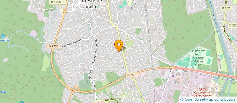 localisation de l'entreprise MONSIEUR BRUNO COLLONGUES  LA TESTE-DE-BUCH