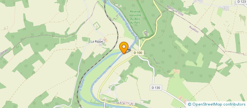 localisation de l'entreprise MONSIEUR BRUNO COMPARET à MERRY-SUR-YONNE