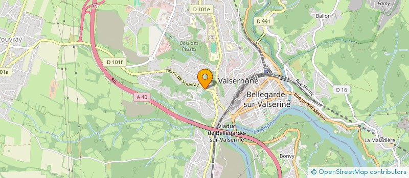 localisation de l'entreprise MONSIEUR BRUNO COMPIANI  VALSERHONE