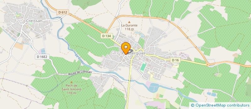 localisation de l'entreprise MONSIEUR BRUNO CONCA à PUISSERGUIER