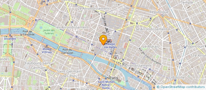 localisation de l'entreprise MONSIEUR BRUNO CONSTANT à PARIS