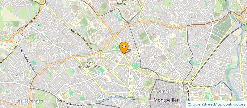 localisation de l'entreprise MONSIEUR BRUNO CONSTANT  MONTPELLIER