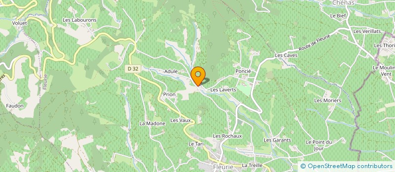 localisation de l'entreprise MONSIEUR BRUNO COPERET à FLEURIE
