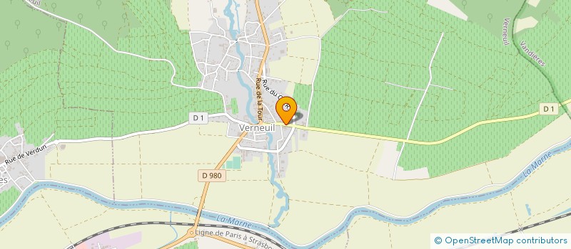 localisation de l'entreprise MONSIEUR BRUNO COPIN  VERNEUIL