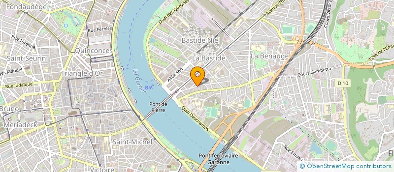 localisation de l'entreprise MONSIEUR BRUNO COQ  BORDEAUX