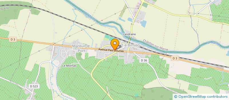 localisation de l'entreprise MONSIEUR BRUNO CORDOIN  MAREUIL-LE-PORT