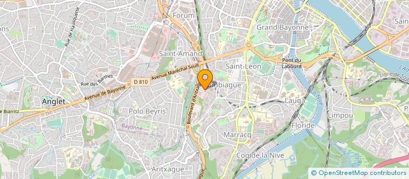 localisation de l'entreprise MONSIEUR BRUNO CORDON à BAYONNE