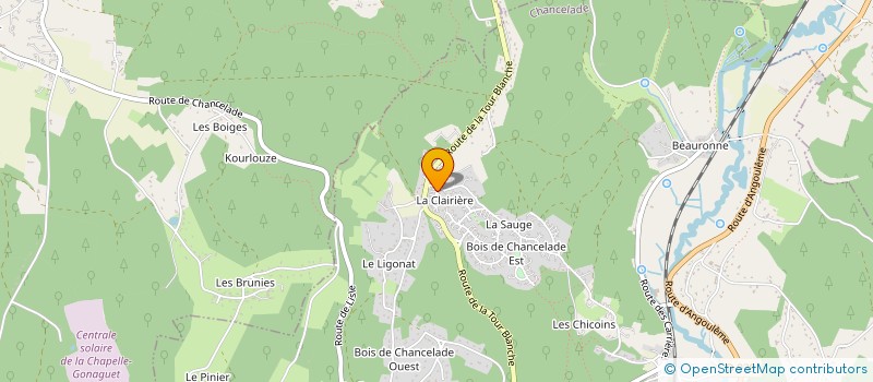 localisation de l'entreprise MONSIEUR BRUNO CORMERAIS à CHANCELADE