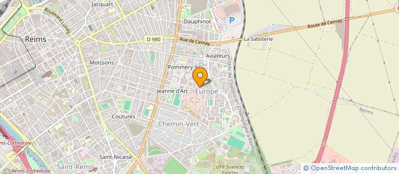 localisation de l'entreprise MONSIEUR BRUNO CORNU  REIMS