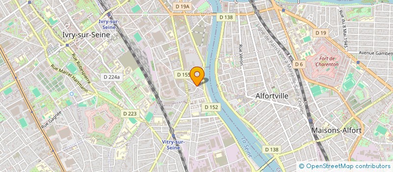 localisation de l'entreprise MONSIEUR BRUNO CORREIA FRANCO  VITRY-SUR-SEINE