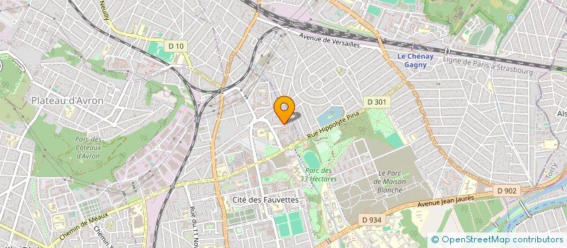 localisation de l'entreprise MONSIEUR BRUNO COSTA OLIVEIRA à NEUILLY-SUR-MARNE