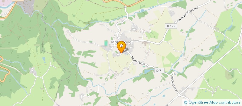 localisation de l'entreprise MONSIEUR BRUNO COUFFIGNAL  MORLHON-LE-HAUT