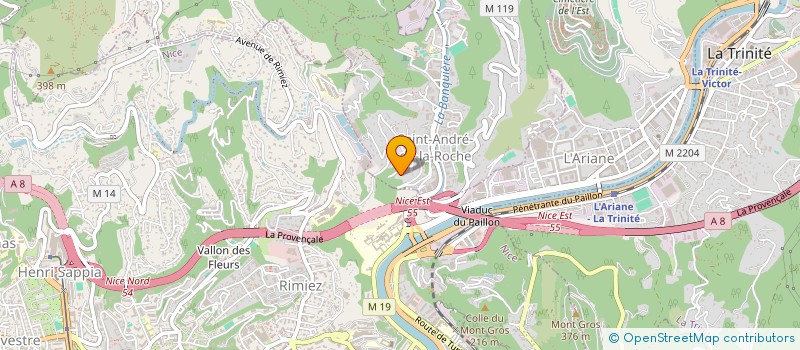 localisation de l'entreprise MONSIEUR BRUNO COURANT  SAINT-ANDRE-DE-LA-ROCHE