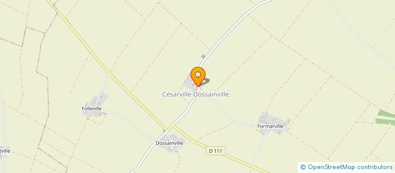 localisation de l'entreprise MONSIEUR BRUNO COURTELLEMONT  CESARVILLE-DOSSAINVILLE