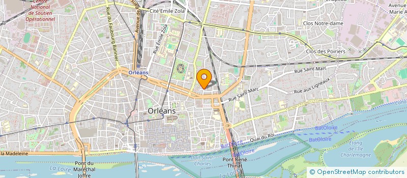 localisation de l'entreprise MONSIEUR BRUNO COUTAN  ORLEANS