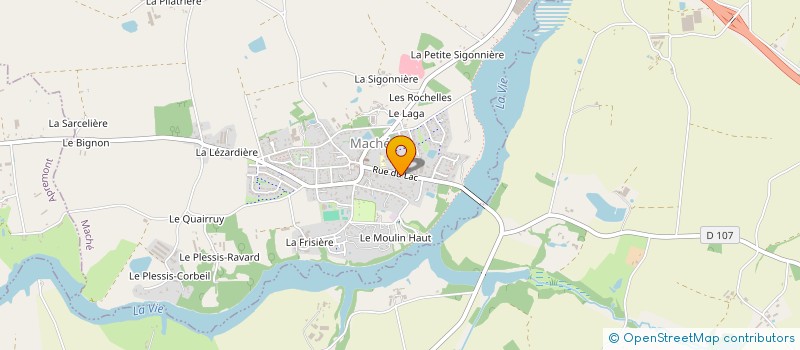 localisation de l'entreprise MONSIEUR BRUNO COUTRET  MACHE