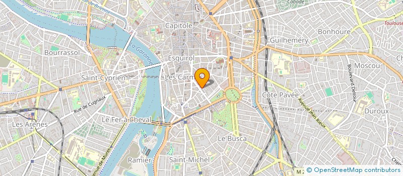 localisation de l'entreprise MONSIEUR BRUNO COUTURE à TOULOUSE