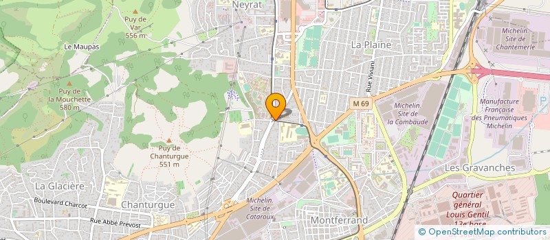 localisation de l'entreprise MONSIEUR BRUNO CROZAT à CLERMONT-FERRAND