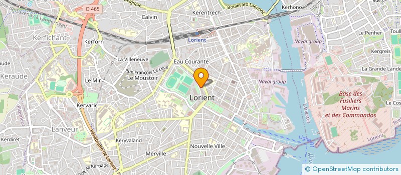 localisation de l'entreprise MONSIEUR BRUNO CUCU à LORIENT