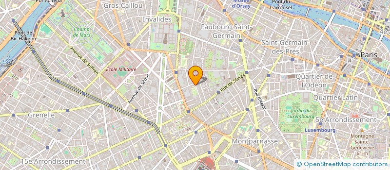 localisation de l'entreprise MONSIEUR BRUNO D'ACREMONT à PARIS