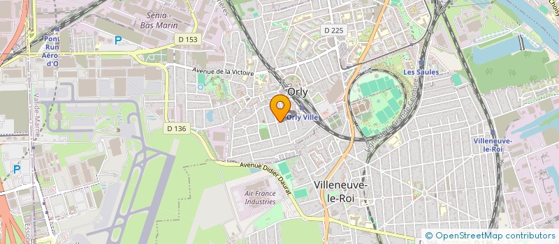 localisation de l'entreprise MONSIEUR BRUNO D'AMATO  ORLY