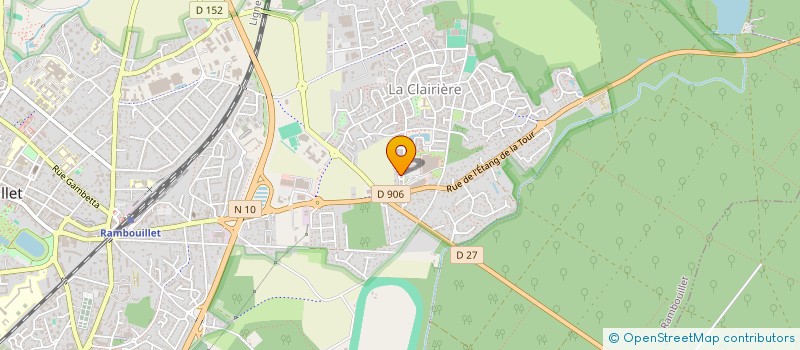 localisation de l'entreprise MONSIEUR BRUNO D'ESPINAY à RAMBOUILLET