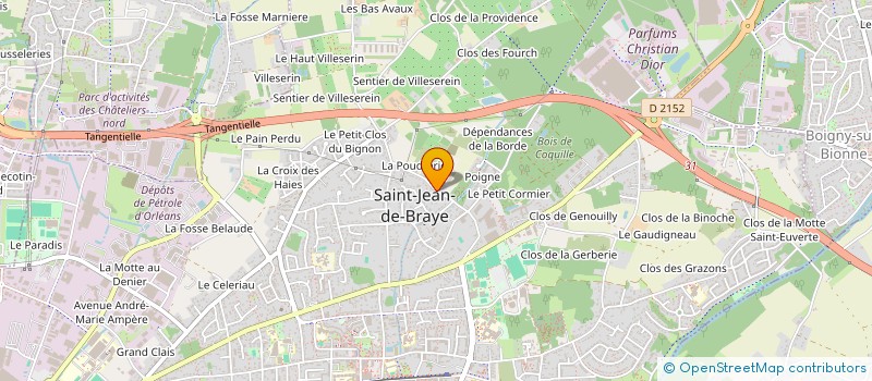 localisation de l'entreprise MONSIEUR BRUNO DA SILVA à SAINT-JEAN-DE-BRAYE