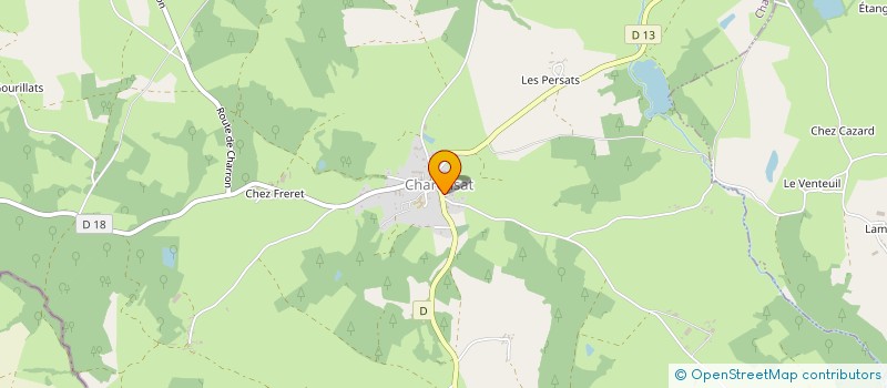 localisation de l'entreprise MONSIEUR BRUNO DAFFIT  CHARENSAT