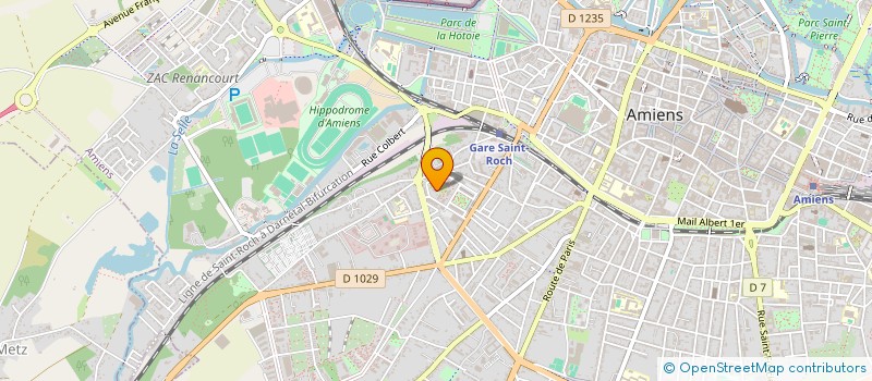 localisation de l'entreprise MONSIEUR BRUNO DAMIENS  AMIENS