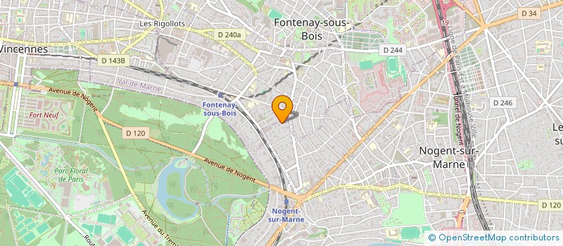 localisation de l'entreprise MONSIEUR BRUNO DANIEL LENAIN  PARIS