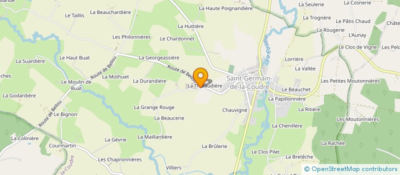 localisation de l'entreprise MONSIEUR BRUNO DARAGON à LA CHAPELLE-SOUEF