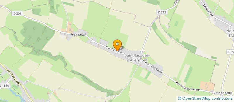 localisation de l'entreprise MONSIEUR BRUNO DARDIGNAC  SAINT-JACQUES-D'ALIERMONT