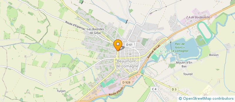 localisation de l'entreprise MONSIEUR BRUNO DARMAGNAC à LE CAUSE