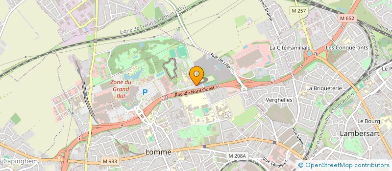 localisation de l'entreprise MONSIEUR BRUNO DASSONNEVILLE à LILLE