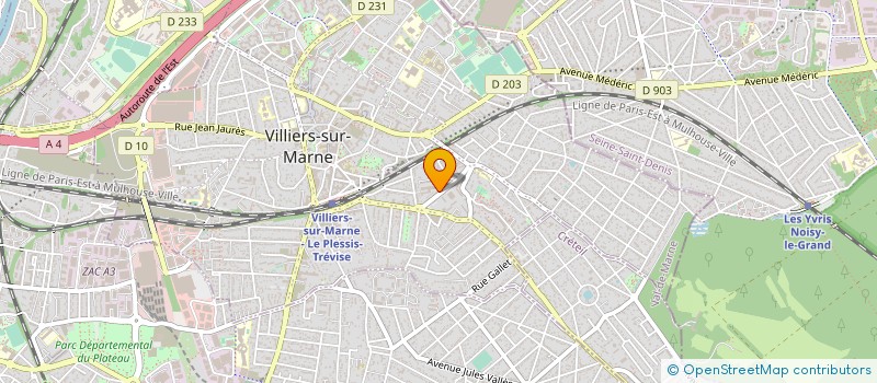 localisation de l'entreprise MONSIEUR BRUNO DAULER  VILLIERS-SUR-MARNE