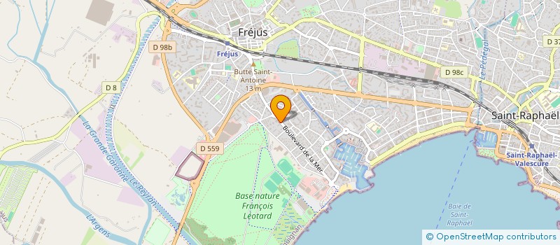localisation de l'entreprise MONSIEUR BRUNO DAURELLE à PUGET-SUR-ARGENS