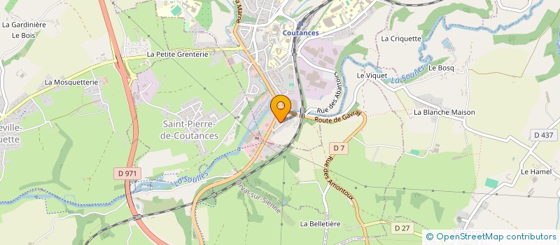localisation de l'entreprise MONSIEUR BRUNO DAUVIN à GOUVILLE-SUR-MER