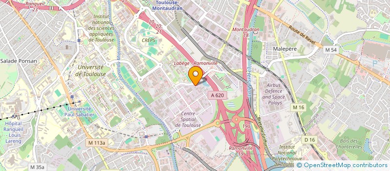 localisation de l'entreprise MONSIEUR BRUNO DAUZAT à TOULOUSE