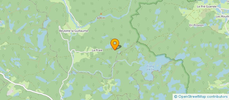 localisation de l'entreprise MONSIEUR BRUNO DAVAL  LA ROSIERE