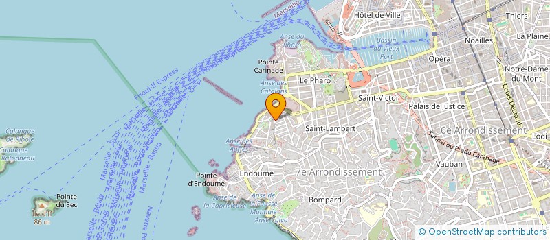 localisation de l'entreprise MONSIEUR BRUNO DE BOISSEZON à MARSEILLE