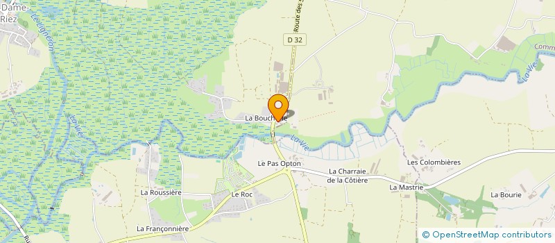 localisation de l'entreprise MONSIEUR BRUNO DE BRUYNE à NOTRE-DAME-DE-RIEZ