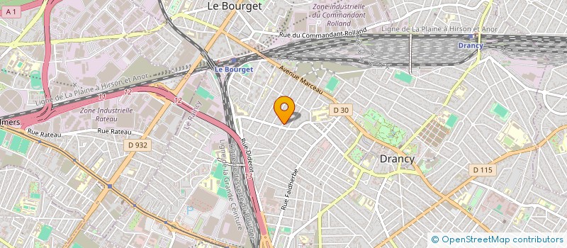 localisation de l'entreprise MONSIEUR BRUNO DE GOLOUBINOW  DRANCY