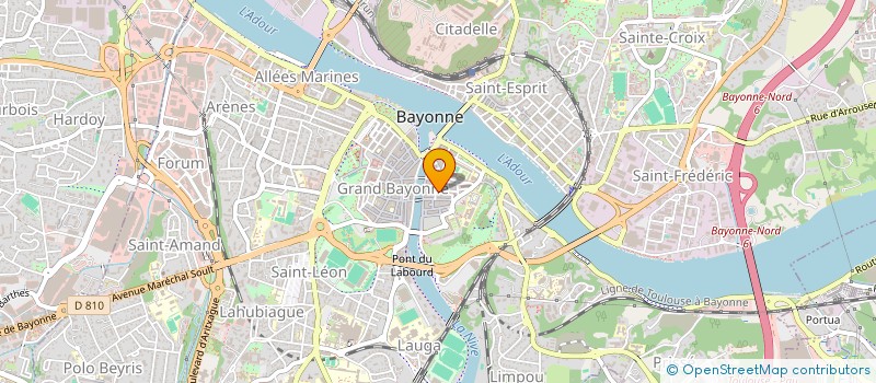 localisation de l'entreprise MONSIEUR BRUNO DE GOROSTARZU à BAYONNE