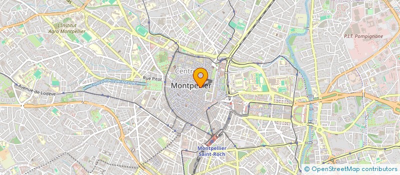 localisation de l'entreprise MONSIEUR BRUNO DE LAGARRIGUE à MONTPELLIER