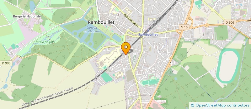 localisation de l'entreprise MONSIEUR BRUNO DE MAISTRE à RAMBOUILLET