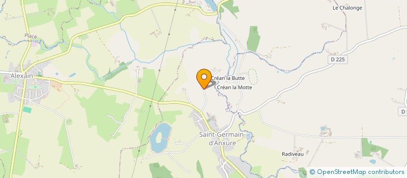 localisation de l'entreprise MONSIEUR BRUNO DE RORTHAYS  ALEXAIN