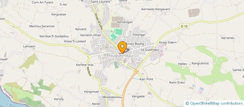 localisation de l'entreprise MONSIEUR BRUNO DE TARLE  GUISSENY