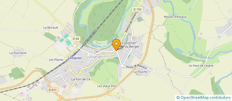 localisation de l'entreprise MONSIEUR BRUNO DE VITA  VALENCE-EN-POITOU