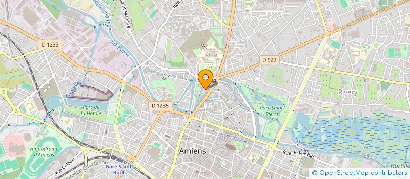 localisation de l'entreprise MONSIEUR BRUNO DEBIEVE à AMIENS